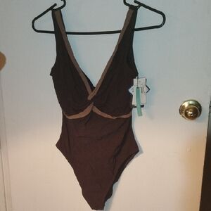 Nwt Karla Colletto Bathing Suit Size 12
